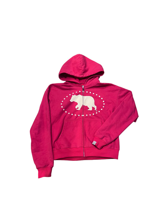 Bear Zip Up Hoodie